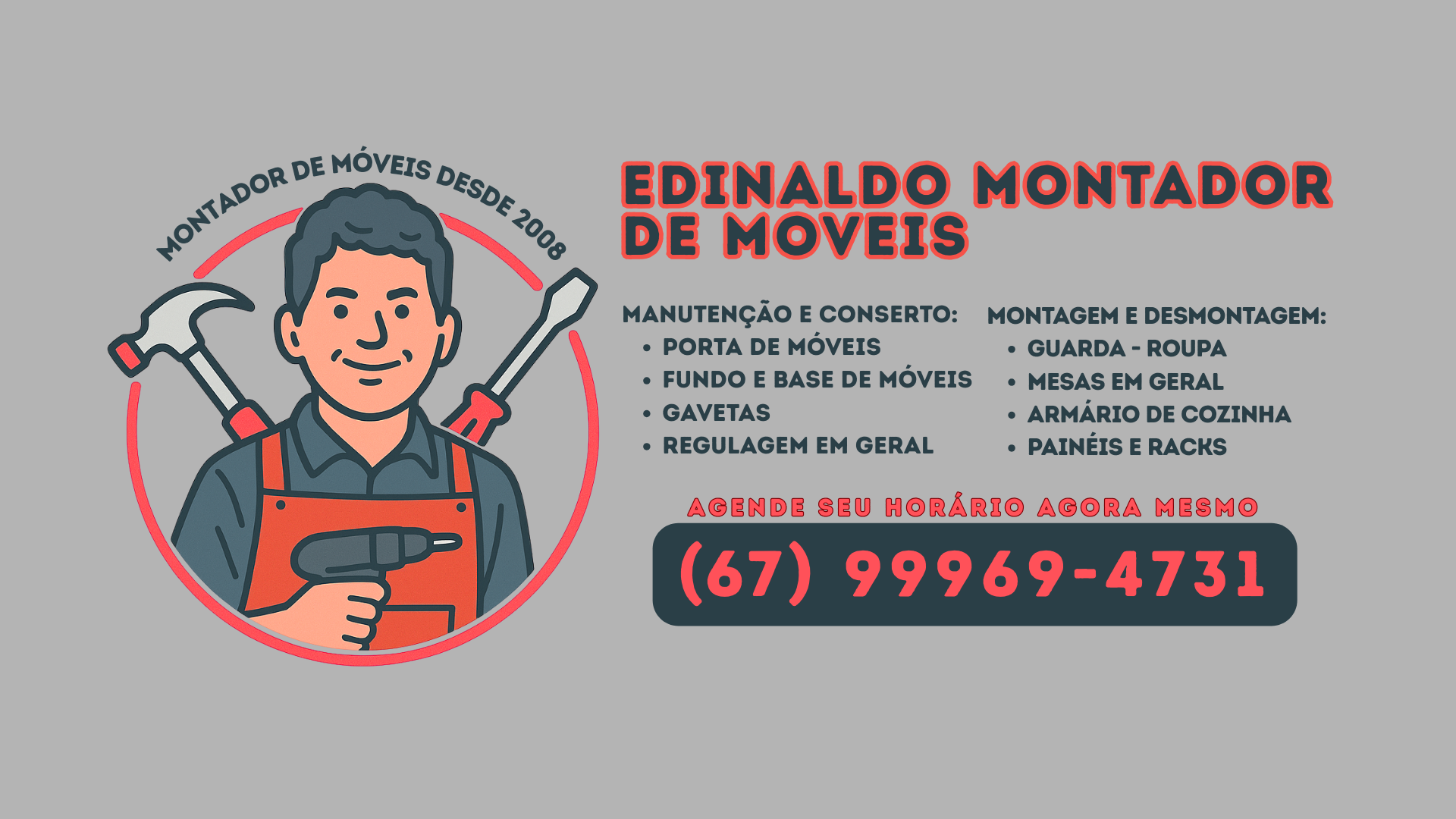 Montador de Móveis Edinaldo