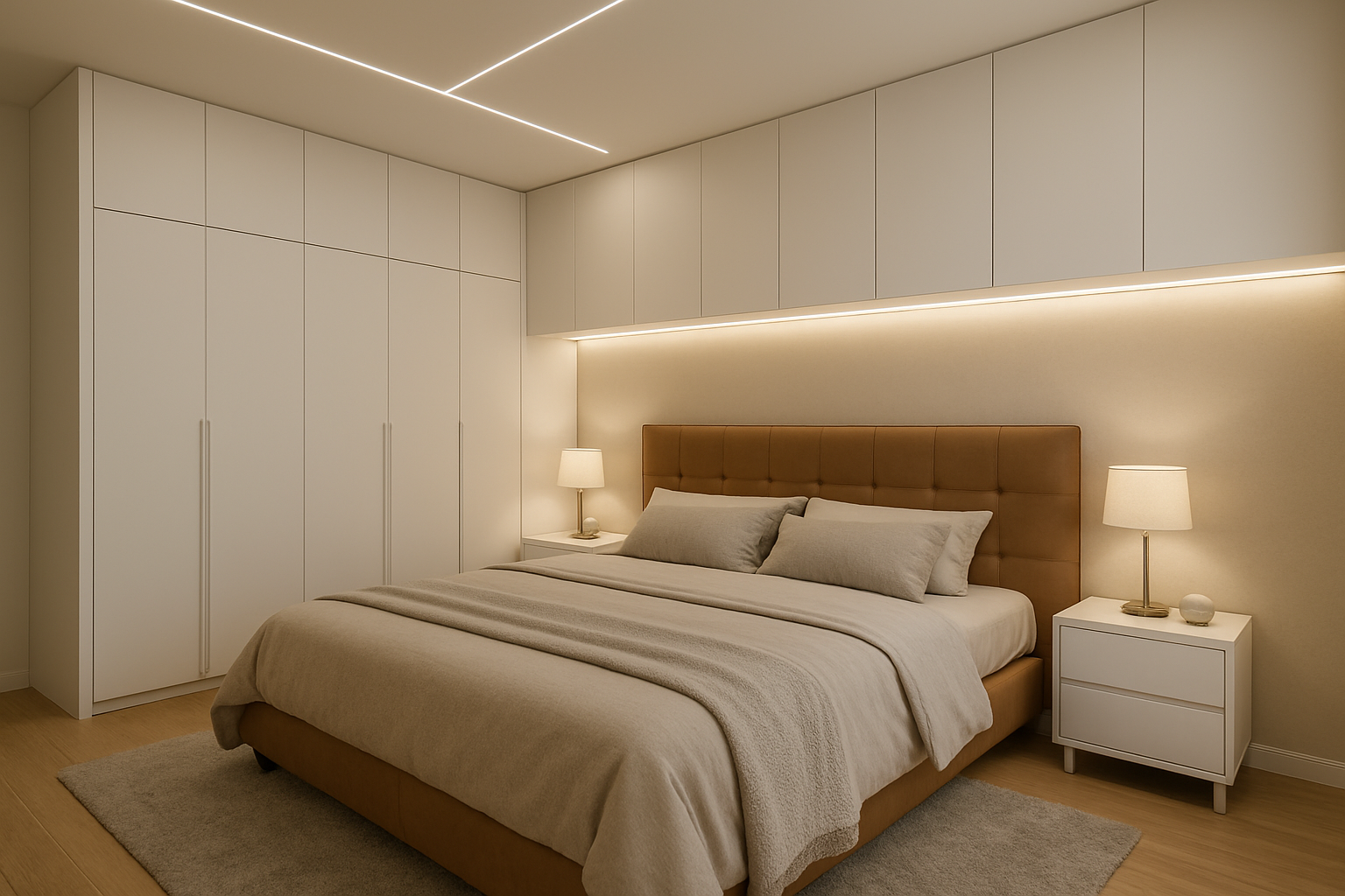 Montagem de guarda-roupas